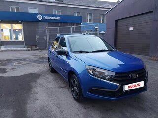 2019 Lada (ВАЗ) Granta I Рестайлинг, синий, 800000 рублей, вид 1