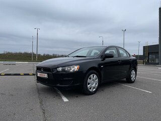 2010 Mitsubishi Lancer X, чёрный, 730000 рублей, вид 4