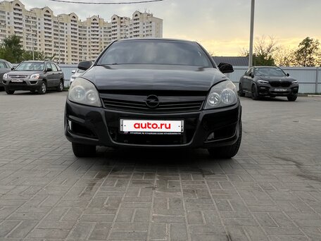 2007 Opel Astra H Рестайлинг, чёрный, 300000 рублей, вид 1