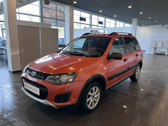 2018 Lada (ВАЗ) Kalina Cross II, оранжевый - вид 6