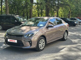 2019 Kia Rio IV, коричневый, 1250000 рублей, вид 1