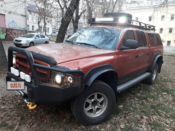 1999 Dodge Dakota II, оранжевый - вид 4