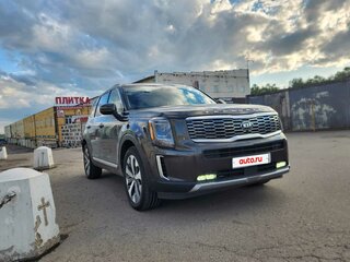 2020 Kia Telluride I, коричневый, 3600000 рублей, вид 4