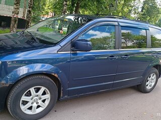 2007 Chrysler Town & Country V, синий, 1070000 рублей, вид 4