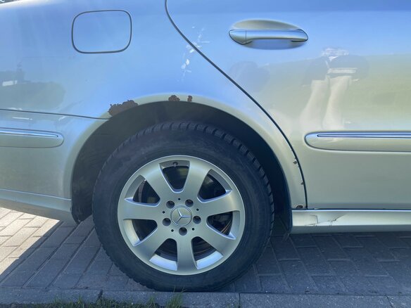 2007 Mercedes-Benz E-Класс 280 III (W211, S211) Рестайлинг, серебристый - вид 8