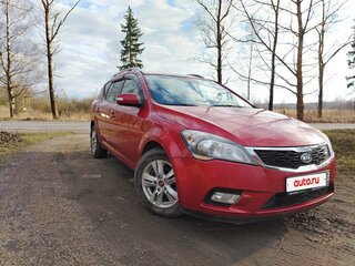 2010 Kia Ceed I Рестайлинг, красный, 659000 рублей, вид 2