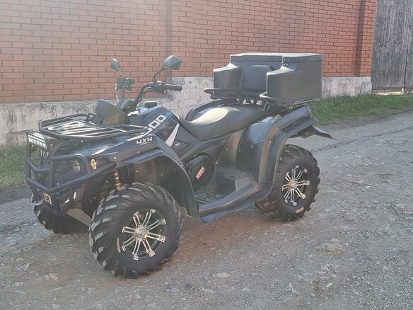 2020 CFMoto CFORCE 500 HO, чёрный, 730000 рублей - вид 4
