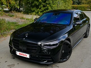 2022 Mercedes-Benz S-Класс 400 d 4MATIC VII (W223), синий, 11500000 рублей, вид 3