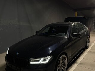 2021 BMW 5 серии 520i VII (G30/G31/G38) Рестайлинг, синий, 7150000 рублей, вид 1