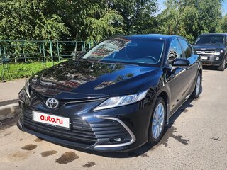2022 Toyota Camry VIII (XV70) Рестайлинг, чёрный, 2400000 рублей, вид 1