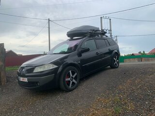 2006 Renault Megane II Рестайлинг, чёрный, 670000 рублей, вид 2