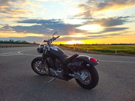2009 Honda VTX 1300, чёрный, 770000 рублей, вид 1