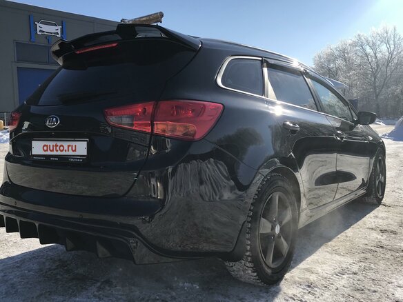 2015 Kia Ceed II Рестайлинг, чёрный - вид 4