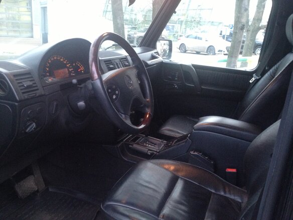 2001 Mercedes-Benz G-Класс 500 II (W463), чёрный - вид 2