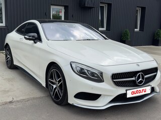 2017 Mercedes-Benz S-Класс 400 VI (W222, C217), белый, 6220000 рублей, вид 3