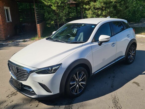 2017 Mazda CX-3 I, белый, 1250000 рублей
