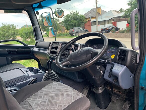2005 Hino Series 500 (Ranger), голубой - вид 6