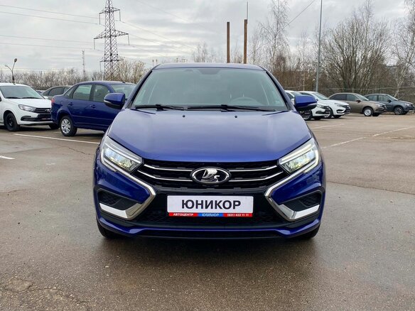 2026 Lada (ВАЗ) Vesta I Рестайлинг (NG), синий, 1735900 рублей - вид 8