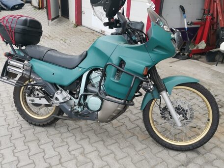 1992 Honda Transalp 400, зелёный, 250000 рублей, вид 2