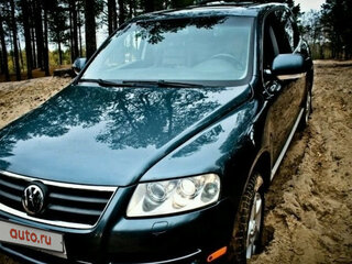 2004 Volkswagen Touareg I, серый, 850000 рублей, вид 3