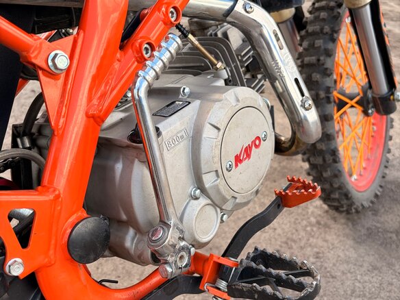 2025 Kayo Evolution YX140EM, оранжевый, 90000 рублей - вид 5