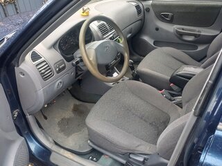 2011 Hyundai Accent ТагАЗ II, синий, 625000 рублей, вид 4