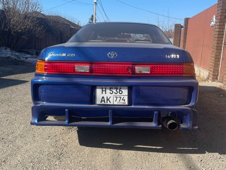 1993 Toyota Mark II VII (X90), синий, 625000 рублей, вид 4