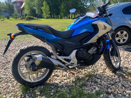 2016 Honda NC 750X, синий, 675000 рублей, вид 3