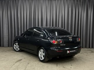 2007 Mazda 3 I (BK) Рестайлинг, чёрный, 519888 рублей, вид 3