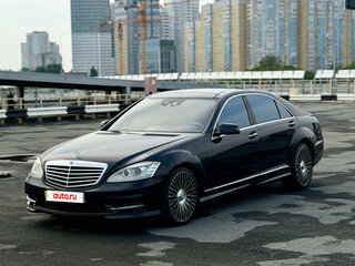 2009 Mercedes-Benz S-Класс 500 V (W221) Рестайлинг, синий, 1189000 рублей, вид 4