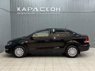 2016 Volkswagen Polo V Рестайлинг, чёрный, 999900 рублей, вид 5