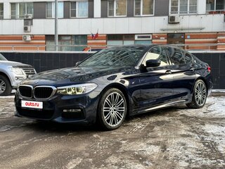 2017 BMW 5 серии 530d xDrive VII (G30/G31/G38), чёрный, 4090000 рублей, вид 1