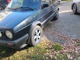 1991 Volkswagen Golf II, чёрный, 300000 рублей, вид 1