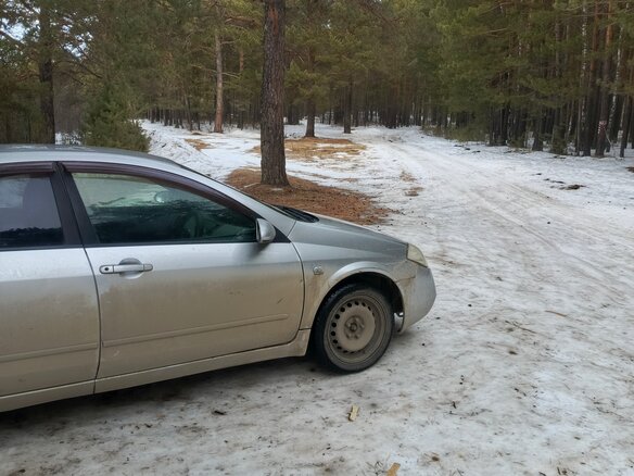2001 Nissan Primera II (P11) Рестайлинг, серый, 320000 рублей - вид 3