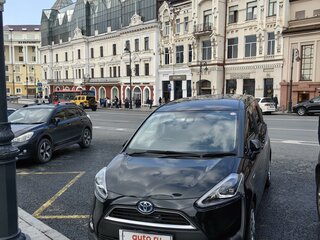 2018 Toyota Sienta II, чёрный, 1430000 рублей, вид 3