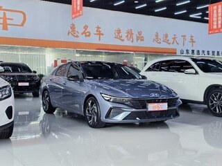 2024 Hyundai Elantra N Line VII (CN7) Рестайлинг, синий, 1740000 рублей, вид 3