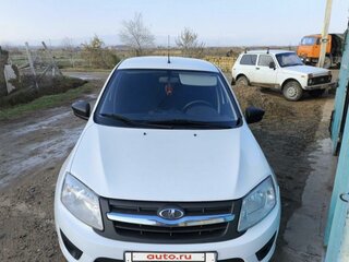 2018 Lada (ВАЗ) Granta I Рестайлинг, белый, 850000 рублей, вид 1