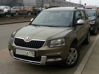 2014 Skoda Yeti I Рестайлинг, зелёный, 930000 рублей, вид 3