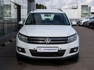 2015 Volkswagen Tiguan I Рестайлинг, белый, 1098000 рублей, вид 2