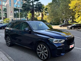 2022 BMW X5 M50i IV (G05/G18), синий, 10500000 рублей, вид 4
