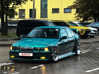 1995 BMW 3 серии 328i III (E36), зелёный, 1100000 рублей, вид 4