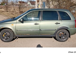 2010 Lada (ВАЗ) Kalina I, зелёный, 250000 рублей, вид 4