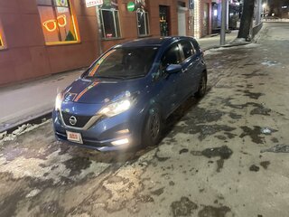 2018 Nissan Note II Рестайлинг, синий, 1250000 рублей, вид 1