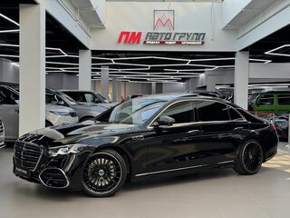 2026 Mercedes-Benz S-Класс 580 Long 4MATIC VII (W223) Рестайлинг, чёрный, 29890000 рублей, вид 3
