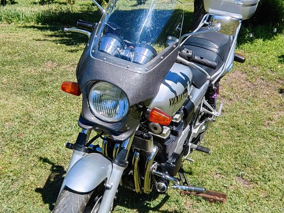2004 Yamaha XJR400, серебристый, 320000 рублей - вид 1