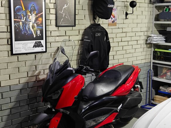 2018 Yamaha XMAX, красный, 460000 рублей - вид 14