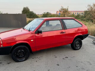 1991 Lada (ВАЗ) 2108, красный, 65000 рублей, вид 1