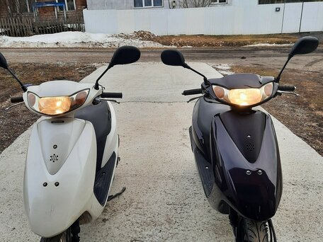 2017 Honda Dio, белый, 110000 рублей, вид 1