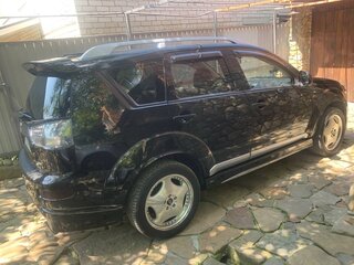 2007 Mitsubishi Outlander II, чёрный, 1375000 рублей, вид 4
