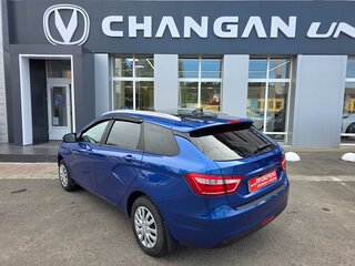 2021 Lada (ВАЗ) Vesta SW I, синий, 1030000 рублей, вид 4